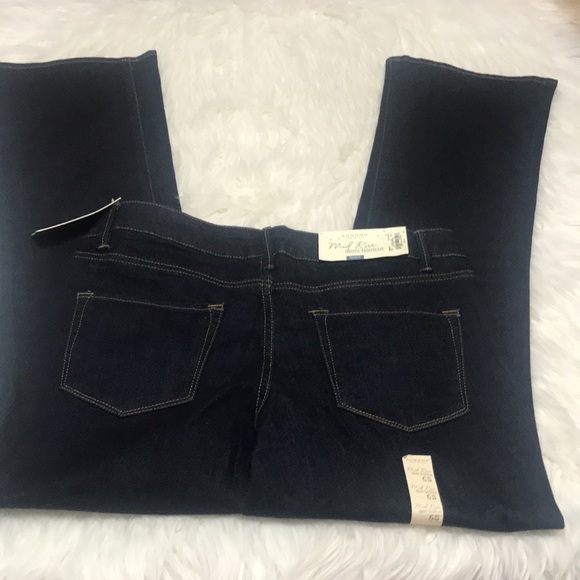 NWT Sonoma Mid-Rise Demi Bootcut Jeans 6S - Picture 12 of 14